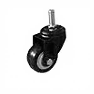 2-Zoll Gold PP Diamant Flachboden Universal-Schraubrad M12 Kugellager 45KG Tragfähigkeit Langlebige Konstruktion - Product Image 1