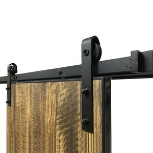 RHETECH 6.6 FTベーシック「J」スライディングバーンウッドドアハードウェアキットモダンインテリアトラックレールローラーホームデコレーション対応船 - Product Image 3