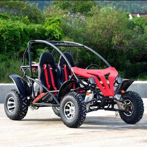 Buggy todoterreno de doble asiento para exteriores con estructura metálica 4x4 para uso comercial - Product Image 1