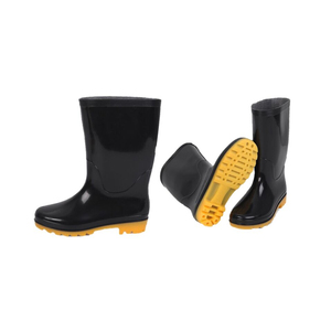 <span class=keywords><strong>Bottes</strong></span> de pluie GOOZU GZ8600 vertes, personnalisées, tendance, légères, imperméables, 100% PVC, pour hommes, noires, mi-hautes, recyclables - Product Image 1
