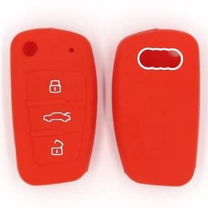 Pour <span class=keywords><strong>Audi</strong></span> A4 Fob Portefeuille Avec Logo De Marque De Voiture Promotionnel OEM Bas Prix Silicone Clé De Voiture Couverture Cas - Product Image 3