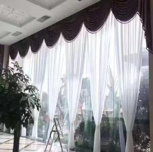 Tissu et matériaux de rideaux jacquard occultants à 100%, imperméables et insonorisés - Product Image 3