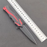 Couteau pliant de poche industriel en acier inoxydable haute dureté avec lame à verrouillage Liner Lock, manche en aluminium, coupe-ceinture et brise-vitre, OEM