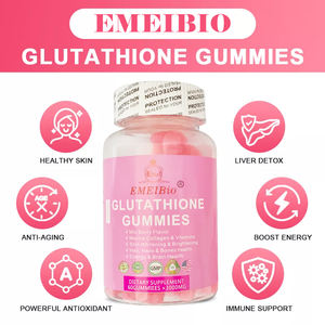 Private Label Anti-Aging L-Glutathion Kollagen Gummies Haut aufhellung Falten entfernung und Feuchtigkeit spendende Dosierung für Erwachsene - Product Image 4