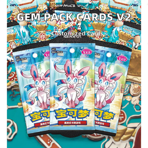 Vente en gros de cartes à collectionner Pokémon chinoises simplifiées originales Vol.2 Gem Pack TCG <span class=keywords><strong>Booster</strong></span> Box en papier durable pour le jeu - Product Image 2