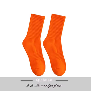 Men's Combed Cotton Sports <b>Socks</b> Cross-Border Customizable Sweat-Absorbing & Breathable for Men & Women High Quality - Product Image 5