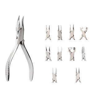 Pinze per la regolazione dei bracci degli occhiali pinze per nasello strumento ottico ottico per l'assemblaggio della riparazione degli occhiali - Product Image 1