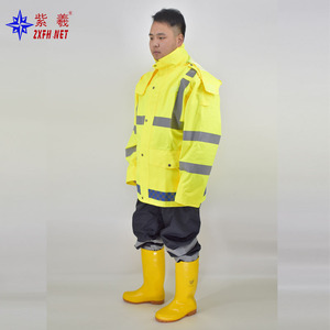 Shanghai factory offers drop shipping for split-type rain ponchos, outdoor warning <b>raincoats</b>, reflective <b>raincoats</b>, - Product Image 1