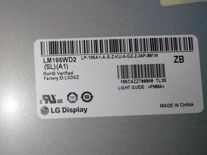 Pantalla LCD TFT Original LM195WD2-SLA1 de 19.5 Pulgadas 1600×900 HD+ 250nits IPS LVDS, Módulo LCD para Monitor de Oficina - Product Image 3