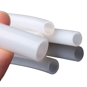 أنابيب سيليكون شفافة متعددة الأحجام للبيع بالجملة من الدرجة الغذائية يمكن استخدامها لمختبر الشاي الطبي أنبوب سيليكون عالي الجودة - Product Image 1