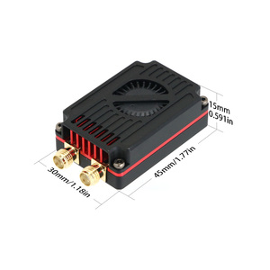 Rushfpv dual-tần số 4.9g/5.8G 2.5W VTX 8 + 48ch IRC TRAMP giao thức RC FPV máy bay không người lái phụ kiện tầm xa 7-30V Video Transmitter - Product Image 3