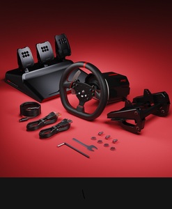 Pxn V10 Pro Trò chơi chỉ đạo bánh xe mô-men xoắn lực lượng phản hồi rung X-BOX một loạt <span class=keywords><strong>S</strong></span>/x <span class=keywords><strong>P</strong></span> S4 PC với bàn đạ<span class=keywords><strong>p</strong></span> Shifter bánh dính - Product Image 6