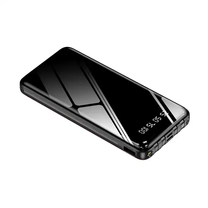 Fast Charging Powerbank Top Seller Dropshipping High Capacity Phone Accessories Power Bank Mini Full Screen 20000mah 10000mah
