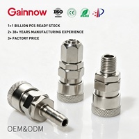Pièces pneumatiques fiables de 1/2, 3/8 et 1/4 pouces provenant d'un fournisseur standard japonais Gainnow, raccords pneumatiques fabriqués en Chine