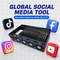 Placa base Android 5G USB OTG de 20 ranuras para Google Pixel 6A, unidad para granjas de teléfonos, automatización de campañas SMS, construcción personalizada B2B