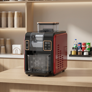 Machine à glace pilée coréenne Bingsu et Kakigori japonais, entièrement automatique, économe en énergie, pour comptoir, avec fonction smoothie, pour lait et jus - Product Image 1