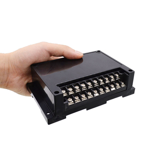 For AK-P-07A Industrial Control Case ABS <b>Plastic</b> DIN Rail <b>Enclosure</b> IP54 Rated Customizable Silkscreen Printing - Product Image 1