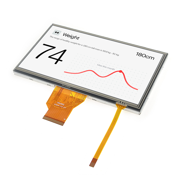Fast Shipping 7.0Inch 800x480 Resolution Medical Industrial TN TFT LCD Display Panels Industrial Small Led Screen Panels Display