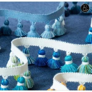 Designer tassel <b>fringe</b> for sarees lehengas dupatta dresses and fashion garments perfect for ethnic wear embellishment - Product Image 5