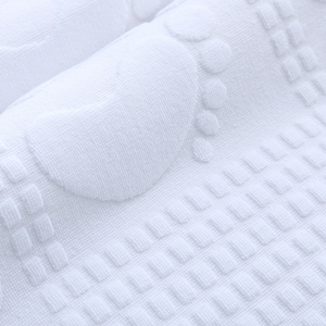 Ensemble de tapis de bain de luxe en coton absorbant avec motif jacquard pour hôtel, spa, douche/baignoire - Product Image 4