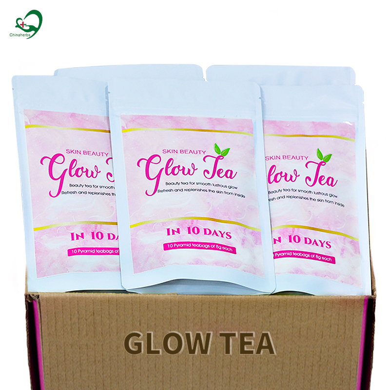 Натуральный светящийся чай на заказ для гладкого светящегося ухода за кожей, драгоценный травяной Антивозрастной