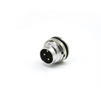 Connecteur mâle Amphenol C091 M16 à 3 broches, montage arrière, filetage M16