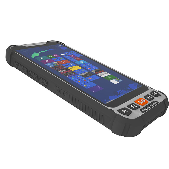 Wins 10 High Performance Mobile PDA  4G+64G GPS NFC 2D Barcode Scanner Industrial Logistic Pdas
