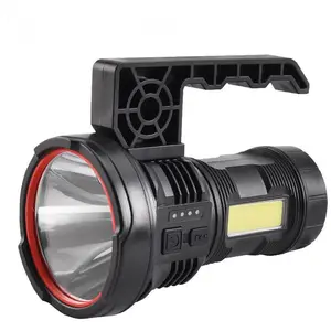 NEU Multi-funktionales tragbares Licht mit großer Reichweite langanhaltende starke Taschenlampe Sucherlampe für Camping