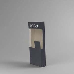 Boîte d'affichage de produits personnalisée de haute qualité avec fenêtre transparente, boîte d'emballage pour support de câble de données USB - Product Image 1