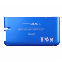 Casing Cangkang Merah Atas dan Bawah untuk New 3DS XL LL, Suku Cadang Pengganti Biru untuk Nintendo New 3DS XL/LL