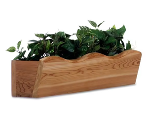 JUNJI Jardinière <span class=keywords><strong>en</strong></span> <span class=keywords><strong>bois</strong></span> de ferme sur mesure Fenêtre rustique et boîte à fleurs <span class=keywords><strong>pour</strong></span> la maison et le jardin avec garde-corps - Product Image 4