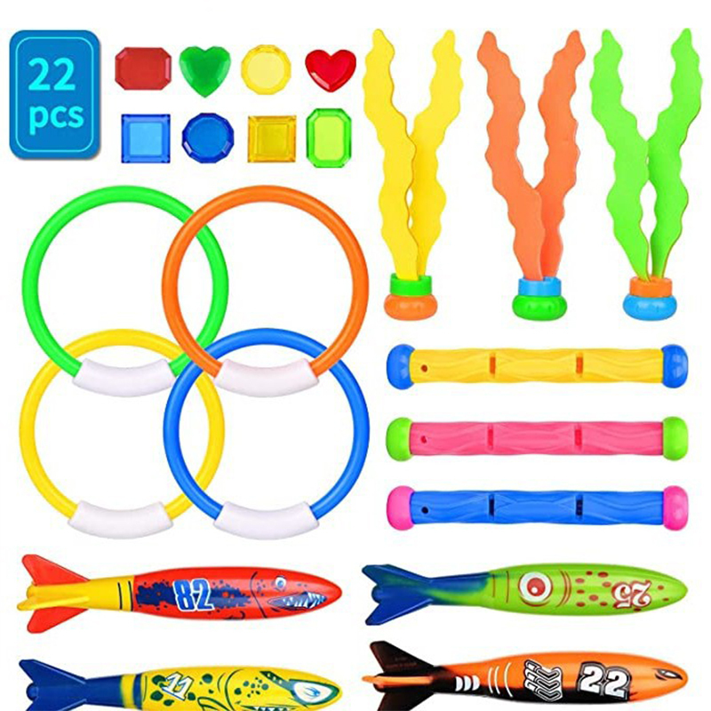 Summer Swimming Pool Diving Toys Set