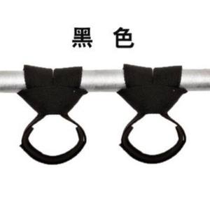 Ceinture d'assistance pour tractions Ztc487, en nylon, pour entraînement de force, noire, lot de 2, unisexe, sans élasticité, pour barre horizontale, barres parallèles, fitness - Product Image 3