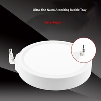 Disque en plastique rond écologique Nano Air Stone, diffuseur d'oxygène à bulles ultra-fines pour l'aération des aquariums et des bacs à poissons
