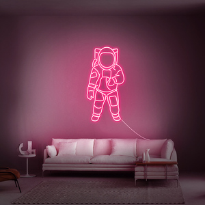 Dropshipping, letrero de neón personalizado, Logo, Letra de luz Led, acrílico Rgb para tienda de negocios, tienda de salón, letreros de neón, decoración de pared, letrero de neón 3D - Product Image 5