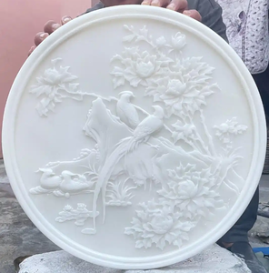 <span class=keywords><strong>Sculpture</strong></span> sur <span class=keywords><strong>pierre</strong></span> intérieure de panneau de soulagement de mur de granit de modèle 3D élégant moderne pour l'art décoratif de mur - Product Image 6