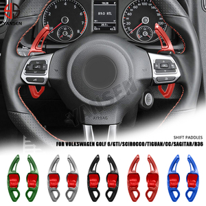 ABS DSG Shift Paddle per <span class=keywords><strong>VW</strong></span> Golf 5 MK5 GOLF 6 MK6 gti <span class=keywords><strong>Tiguan</strong></span> CC Beetle Shift Shift parti del volante - Product Image 3