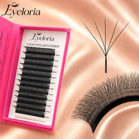 Extensions de cils individuels en forme de W 3D-8D, faux cils 3D 4D 5D 9D 10D, cils trèfle, extensions de cils marque privée