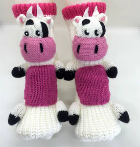 Femme Femme Femme Femme Fille Nouveauté Animal Hibou Éléphant Licorne Full Body 3D Intérieur Sol Salon Antidérapant Maison Chaussons Chaussettes - Product Image 6