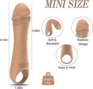 <span class=keywords><strong>Ultimate</strong></span> Sex Mini <span class=keywords><strong>Dildo</strong></span> 10 forti vibrazioni stimolatore del clitoride realistico proiettile Sex Toy per le donne coppie di vibratore adulto - Product Image 5