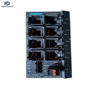 Contrôleur PLC, capteur, commutateur Ethernet industriel, neuf d'origine, SCALANCE X208 - Product Image 1