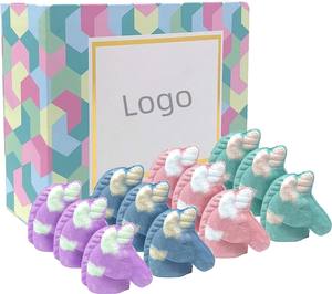 Bombas de Baño Veganas 100% Naturales y Orgánicas con Manteca de Karité y Aceite de Coco, Aroma Burbujeante, Excelentes para Decorar, Nutrir y Exfoliar - Product Image 1