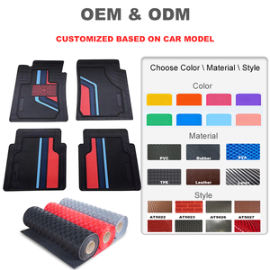 ชุดพรมปูพื้นรถยนต์ 4 ชิ้น แบบกันน้ำ 3 มิติ วัสดุ PVC คุณภาพสูง สำหรับตก<span class=keywords><strong>แต่ง</strong></span>ภายในรถยนต์ ใช้ได้กับรถยนต์ BYD BMW Hyundai Mazda A3 - Product Image 3