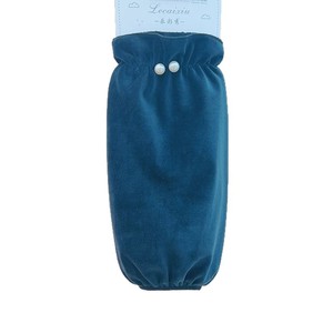 Couvre-manchettes en polaire de couleur unie, anti-taches, pour étudiants et grand public, utilisation toutes saisons - Product Image 5