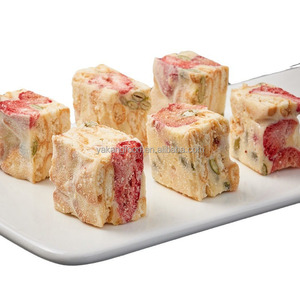 Célébrités sur Internet <span class=keywords><strong>Desserts</strong></span> frais à saveur de fraise Collations croustillantes de flocon de neige Prêt à manger en petits paquets avec des sacs ouverts - Product Image 2