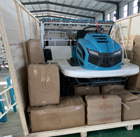 Machine à repiquer le riz Shidi avec moteur diesel de marque japonaise, type à conduite, 6 rangs, 8 rangs, repiqueuse de riz