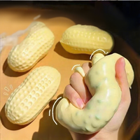 Simulatie Eten ASMR Knapperige Zachte Bal Fidget Toys Zachte Boterstaafje Zintuiglijke Speelgoed Knapperige Toast Zachte