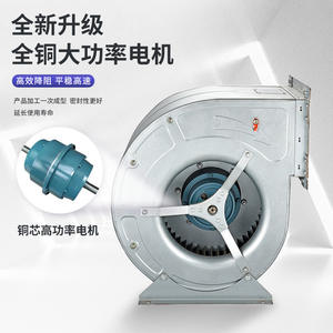 Two-Way Intake Industrial Centrifugal Blower DKT ExternalRotor Multi-Blade Cabinet <b>Ventilator</b> External Rotor Centrifugal Fan - Product Image 2