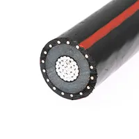 1/C Kupfer-Aluminium-Leiter MV90 TR-XLPE 133% Kupferdrahtkonzentrat 15KV URD Industriekabel für Wasser