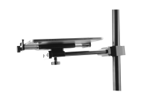 Support de tablette E-IMAGE PAD-C1 avec rotation à 360 degrés en aluminium pour iPad de 8 à 13 pouces